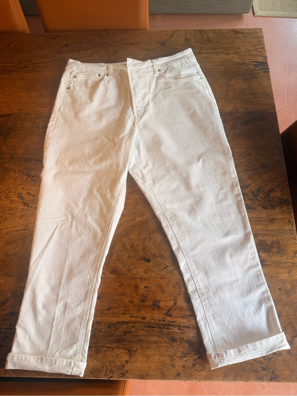 Frye Cream White Women's Boyfriend Jeans